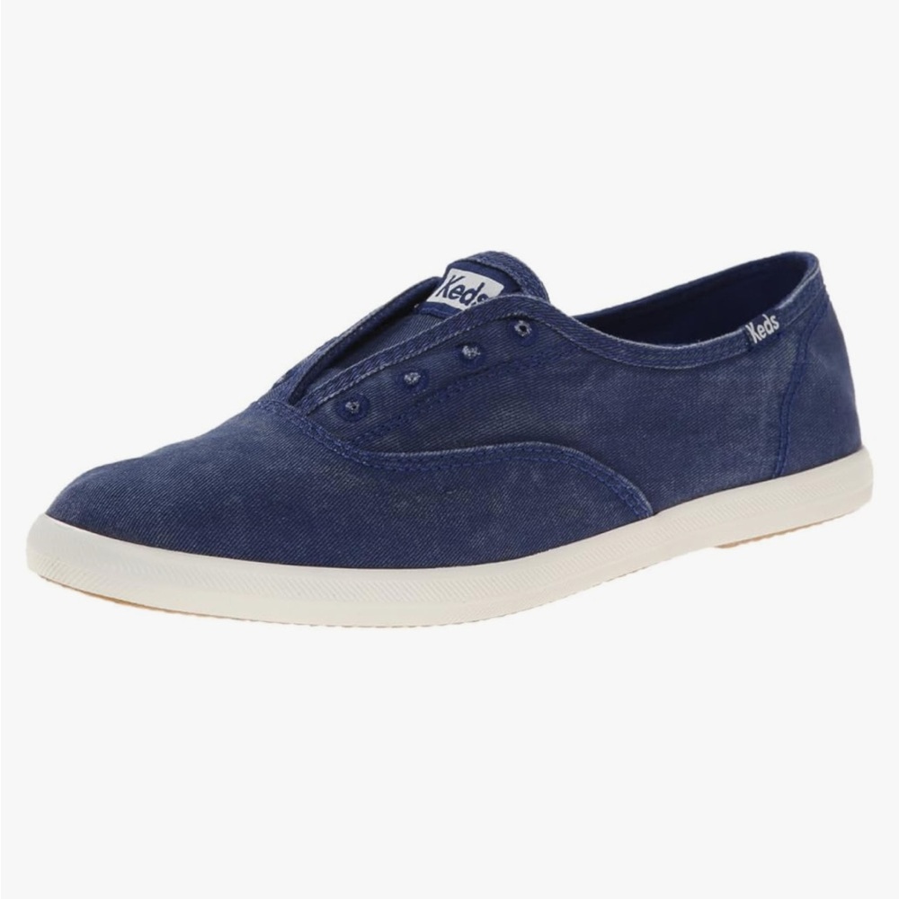 Keds Jean Blue Slip on Sneakers